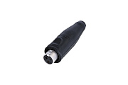 Neutrik RT3FC-B_W RT3FC-B-W кабельный разъем mini XLR female 3 контакта,влагозащищённый
